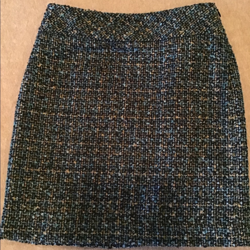 Loft Petite Wool Skirt